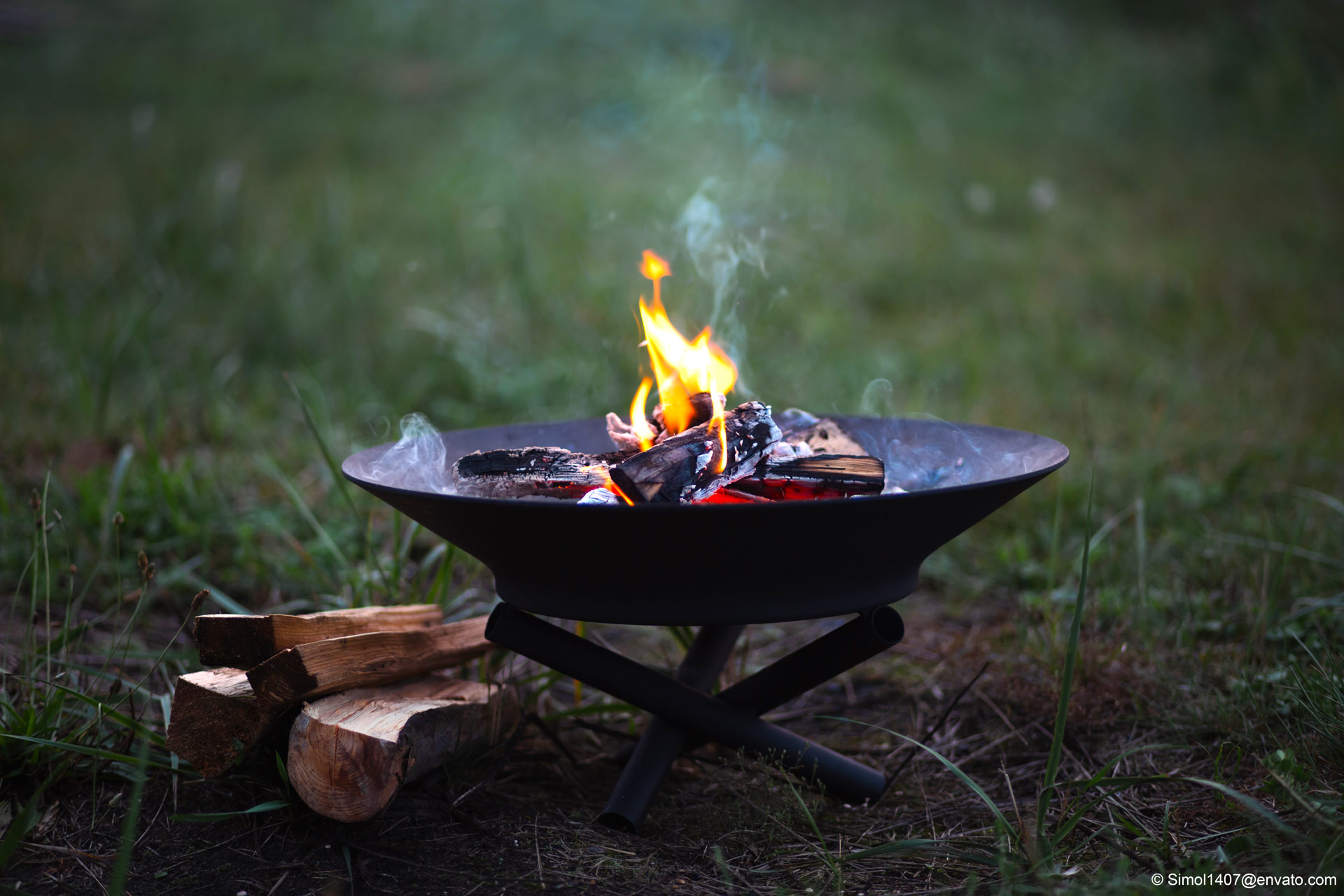 Feuer im Garten Kopieren